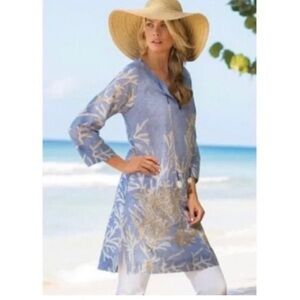 Soft Surroundings Shell Seeker Tunic